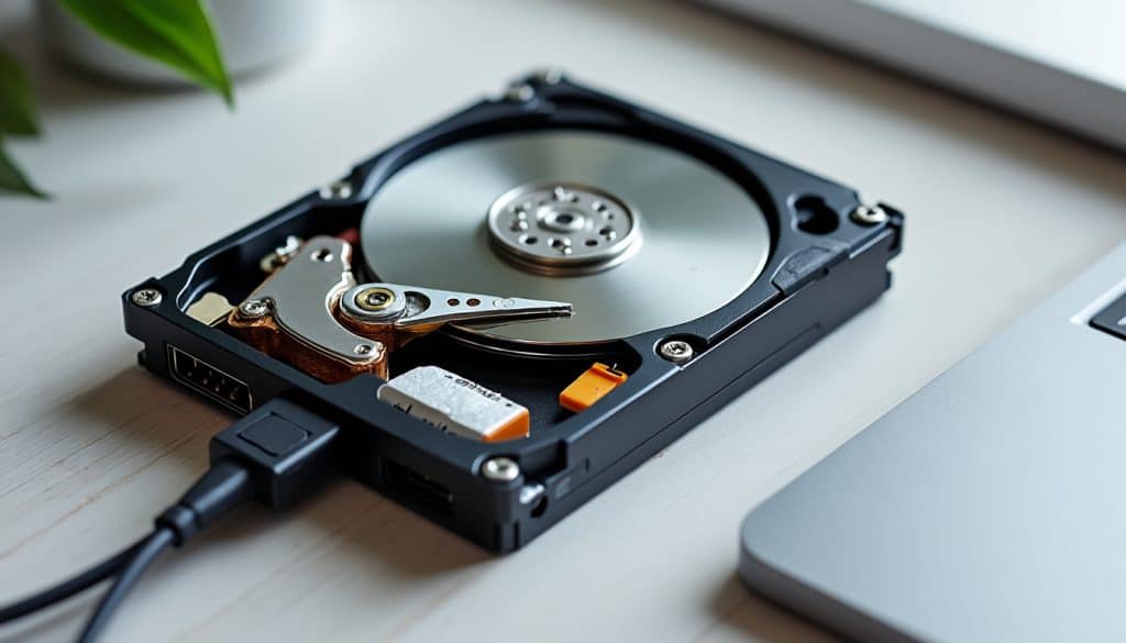 Disque dur dans boitier externe : le réglage expliqué pas à pas