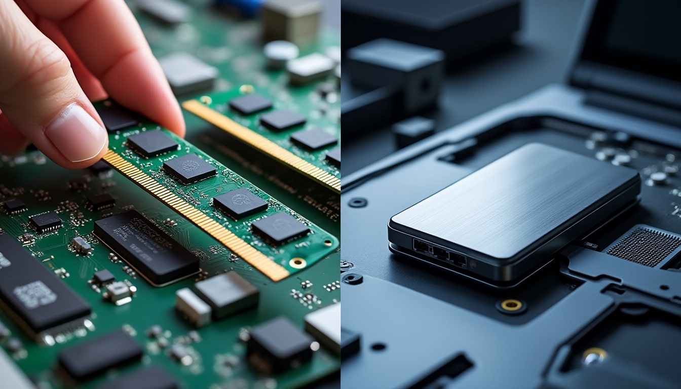 Ajouter de la RAM ou passer au SSD : ce qui change vraiment