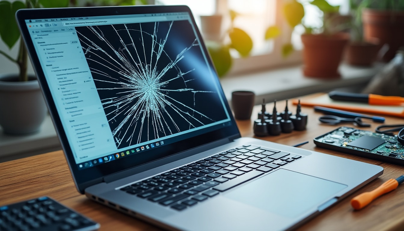 Clavier ou écran cassé : réparer ou remplacer la machine