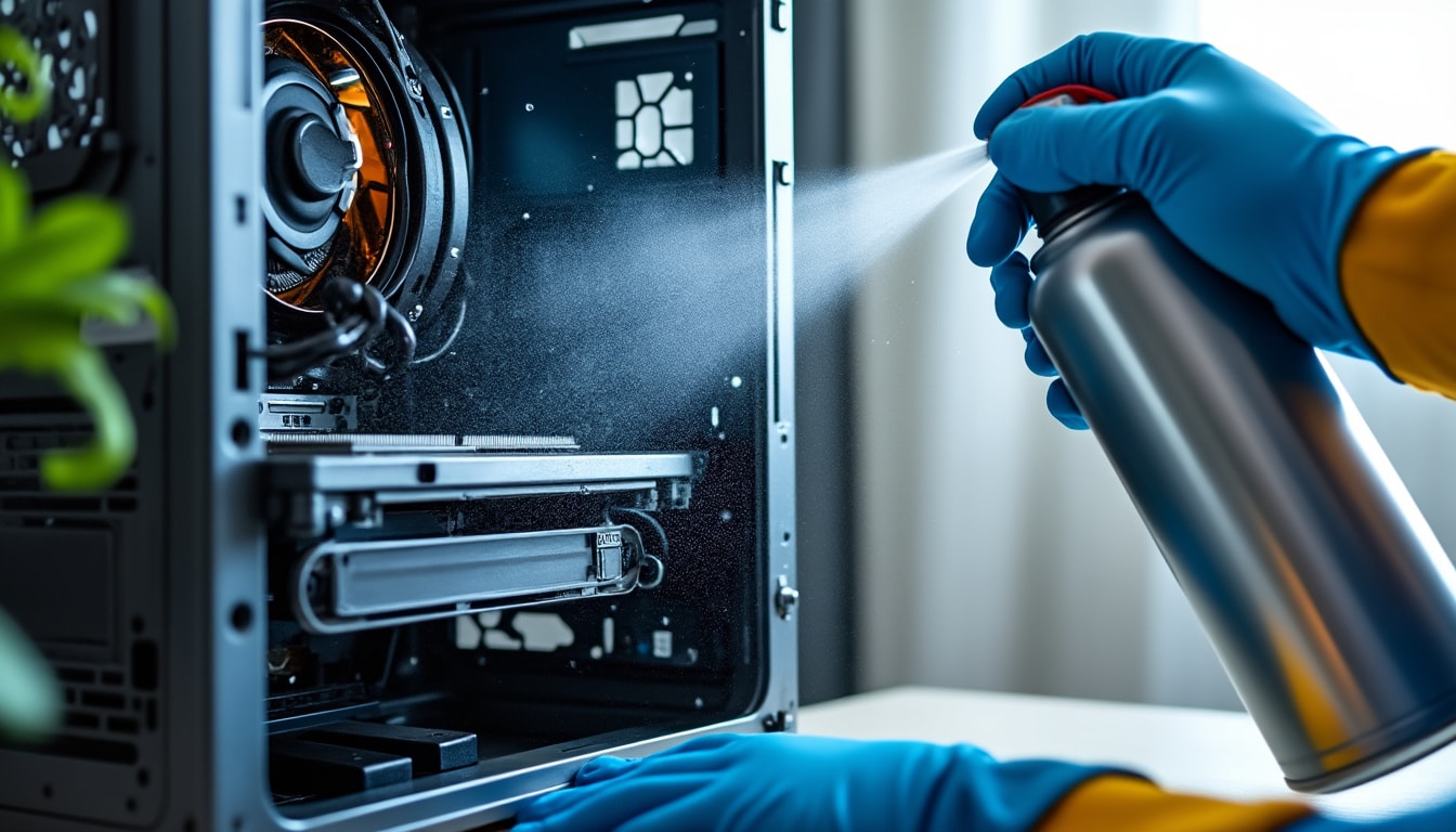 Nettoyer physiquement un PC : la fréquence et les gestes