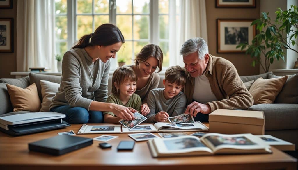 Photos de famille : la stratégie de conservation à long terme