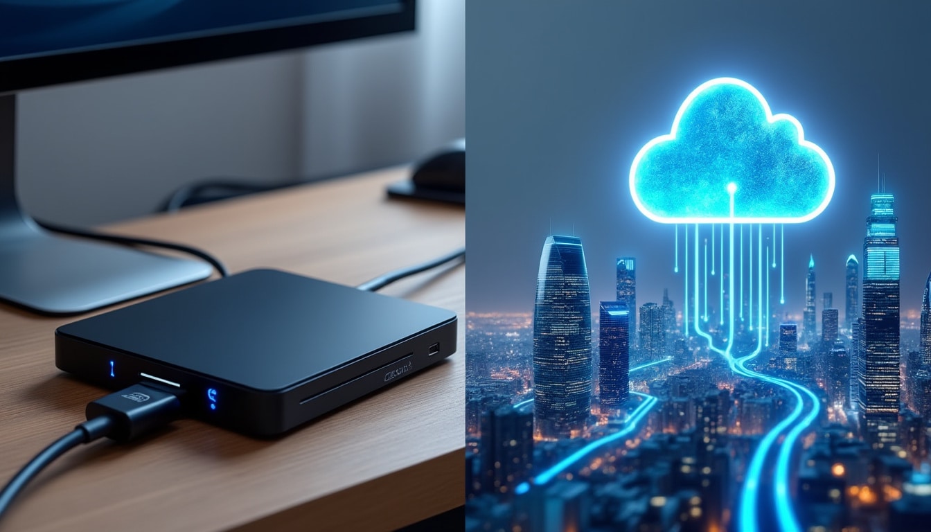 Sauvegarde locale ou dans le cloud : les deux logiques