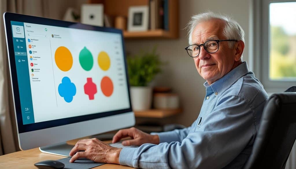 Ordinateur d&rsquo;un senior : les réglages qui simplifient